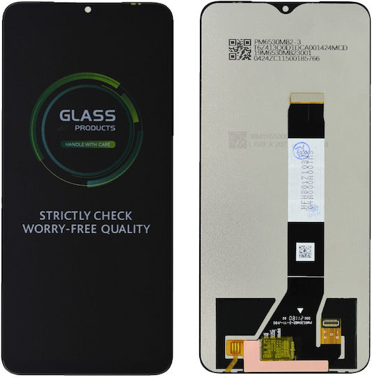 Οθόνη με Μηχανισμό Αφής για Xiaomi Poco M3, Redmi 9T, 9 Power, Note 9 4G. (Μαύρο)