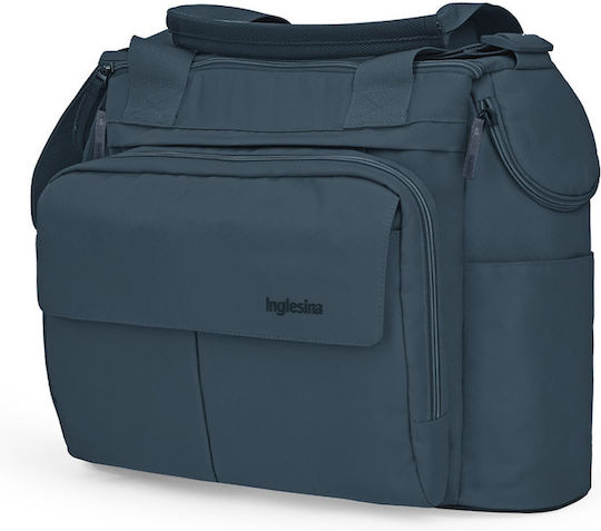 Inglesina Shoulder/Hand Diaper Bag Dual Blue 45x33x21cm.