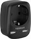 Tessan Un singur soclu cu 2 USB-A