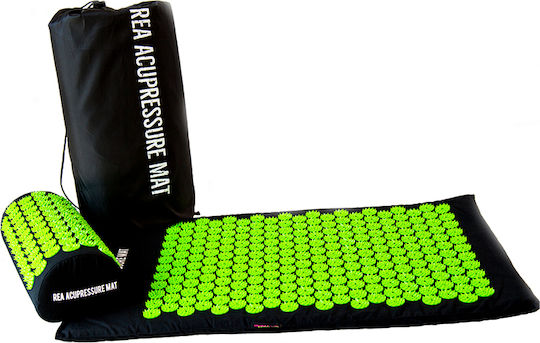 Rea Tape Kopfkissen Massage Akupressur für den Körper Black/Lime