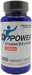 Vyamedica Vitamin D3 for Immune System Boost & Bone Health 1200iu 200 caps