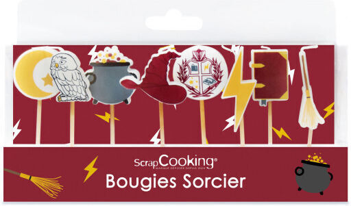 Scrap Cooking Свещ за Рожден Ден 8бр SCC-5061