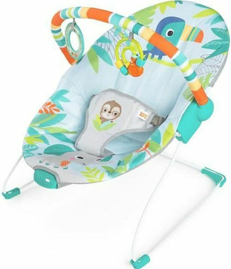 Bright Starts Rainforest Ηλεκτρικό Relax Μωρού Πράσινο Bright Starts Rainforest Ηλεκτρικό Relax Μωρού Πράσινο