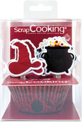 Scrap Cooking Backförmchen Für Cupcakes Für Party Halloween 24 Stück
