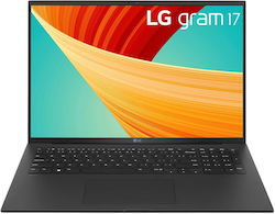 LG Gram 17" IPS (i7-1360P/16GB/1TB SSD/W11 Pro) Obsidian Black (US Keyboard)