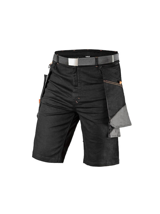 Neo Tools Slim Work Shorts Black