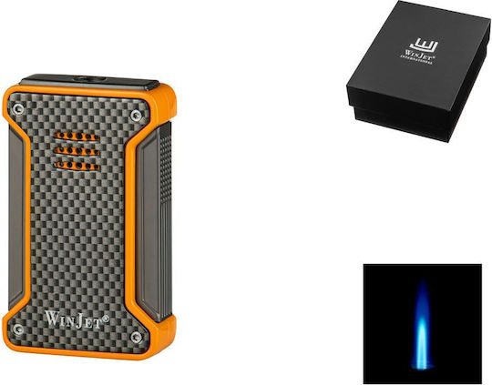 Winjet Lighter Flame Windproof with Jet Flame in Yellow color