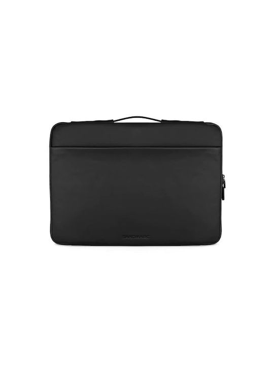 Sandmarc Leather Edition Θήκη Laptop 14" MacBook Pro 14" Μαύρη
