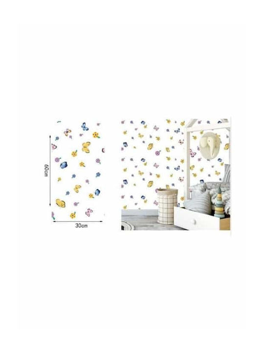 Dekorativer Aufkleber Wand 1Stück 60x30cm ForHome