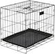 Springos Custi de câine din sârmă cu 2 uși 60x42x50cm