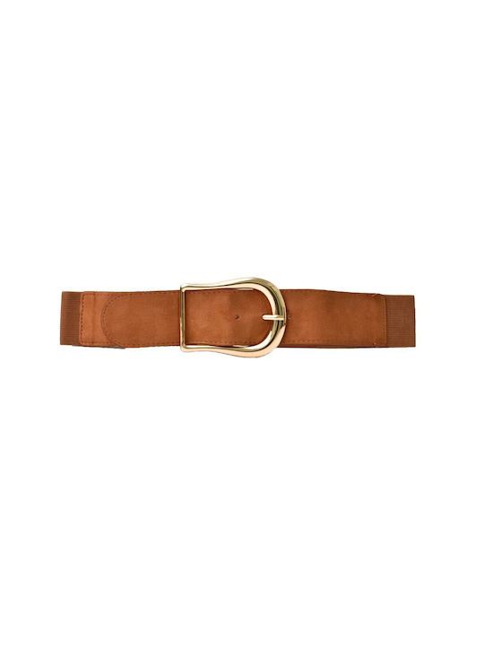 Potre Elastic Women's Belt Brown