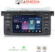 Sistem Audio Auto pentru BMW Serie 3 (E46) 1998-2005 (Bluetooth/USB/WiFi/GPS/Apple-Carplay/Android-Auto) cu Ecran Tactil 7"
