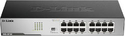 D-Link DGS-1016D/E Unverwaltet L2 Switch mit 16 Ports Ethernet