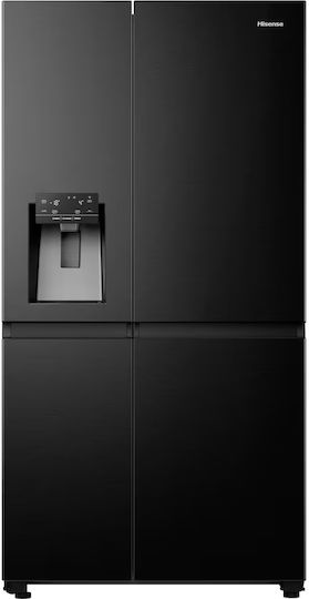Hisense Хладилник Гардероб 632лт В179xШ91xД73см. Черен RS818N4TFE