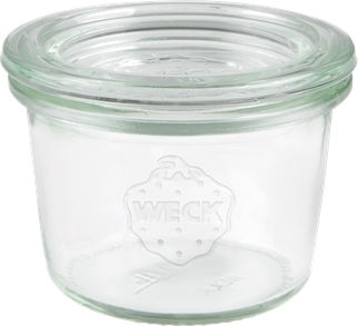 Weck Einweg-Plastikgeschirr mit Fassungsvermögen von 80ml 24Stück