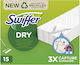 Swiffer Parkettwischer-Ersatztuch Dry 15Stück
