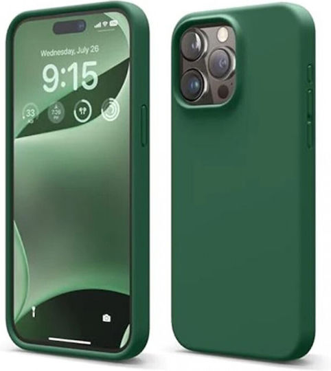Leewello Задна корица Силикон 2мм Зелен (iPhone 15 Pro Max)
