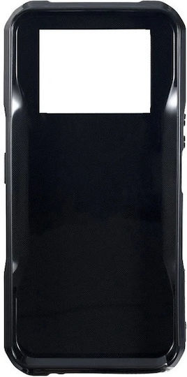 Doogee Umschlag Rückseite Silikon Schwarz (Doogee V20 Pro)
