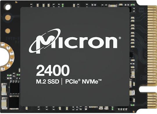 crucial [MTFDKBK512QFM-1BD1AABYYR] Micron 2400 512GB NVMe M.2(22x30mm)Non-SED Client SSD MTFDKBK512QFM-1BD1AABYYR - Micron 2400 - SSD - 512 GB - internal
