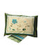 Sunshine Sheet Sets Single 160x260cm. Cotton Feelings Printed Green 3pcs