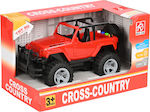 Martin Toys Car Pull Back Friction Jeep Red for 3++ Years