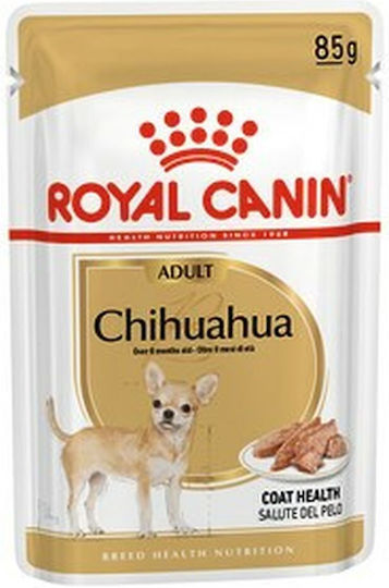 Royal Canin Adult Chihuahua Wet Food Dogs in Pouches with Poultry and Rice 12x85gr