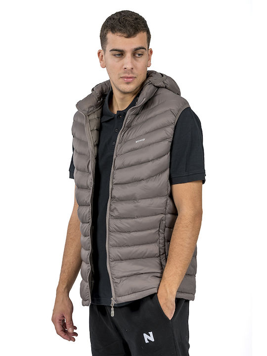 Energy Ärmellos Herren Jacke Lässig Gray