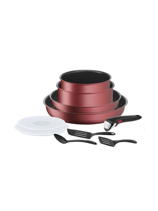 Tefal Kochgeschirr-Set L3989502 10Stück