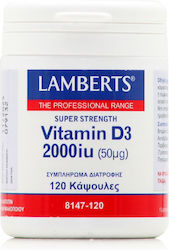 Lamberts Vitamin D3 Витамин 2000иу 120 капси