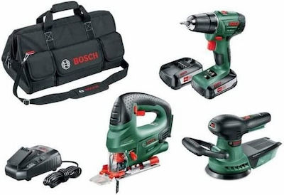 Bosch PSR 1800 Σετ 18V με 2 Μπαταρίες