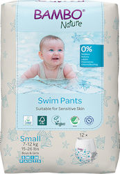 Bambo Nature Scutece de înot Swim Pants pentru 7-12 kgkg 120buc