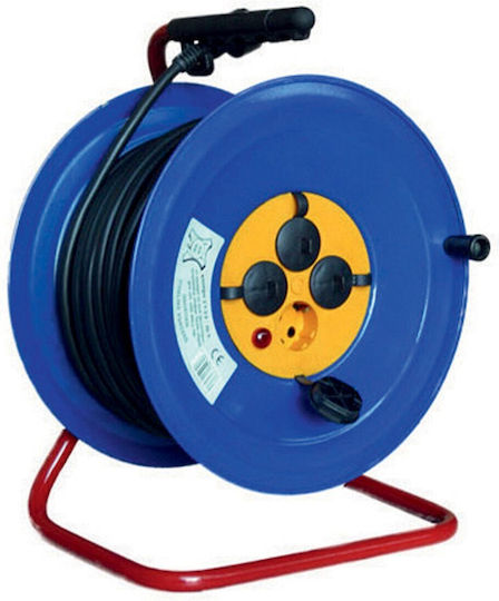 Maestro Extension Reel Cord 3 x 2.5mm²/30m Blue