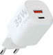 Xtorm Φορτιστής Χωρίς Καλώδιο GaN 35W Quick Charge 3.0 Λευκός (XEC035)