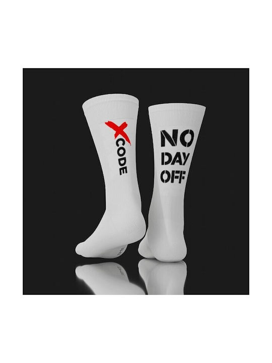 Xcode Κάλτσες για Crossfit Λευκές 2 Ζεύγη