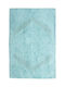 Sunshine Πατάκι Μπάνιου Βαμβακερό 101-11-1 Aqua 60x90εκ.