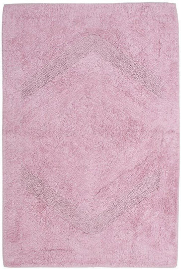 Sunshine Badematte Baumwolle Rechteckig Powder 50x80cm