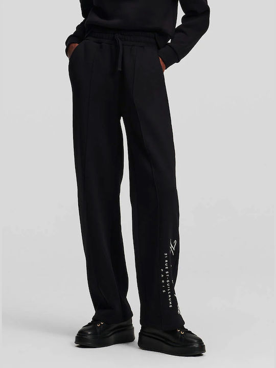 Karl Lagerfeld Women's Sweatpants Black