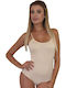 D2003 Bodysuit pentru femei Bej