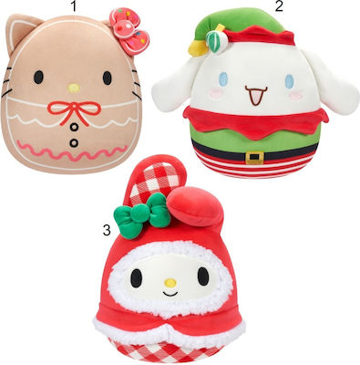 Jazwares Jucărie de Pluș Squishmallows Squishmallows Sanrio Xmas Crăciun 25 cm (Diverse modele) 1 buc