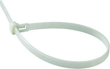 White Plastic Cable Ties 150x3.5mm GN23001M