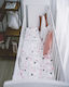 Bubaba Set Pentru Patut Hearts Roz 2buc piese