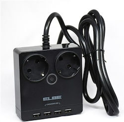 Elbe Power Strip Black