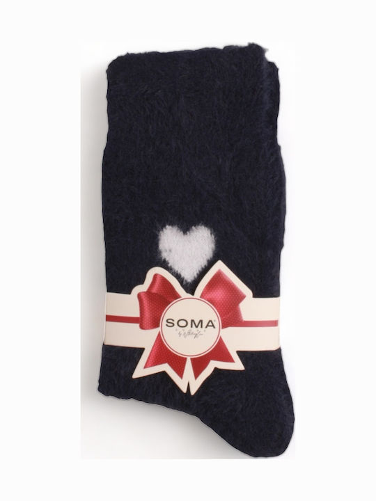 Soma Socks Femei Șosete Blue 1Pachet