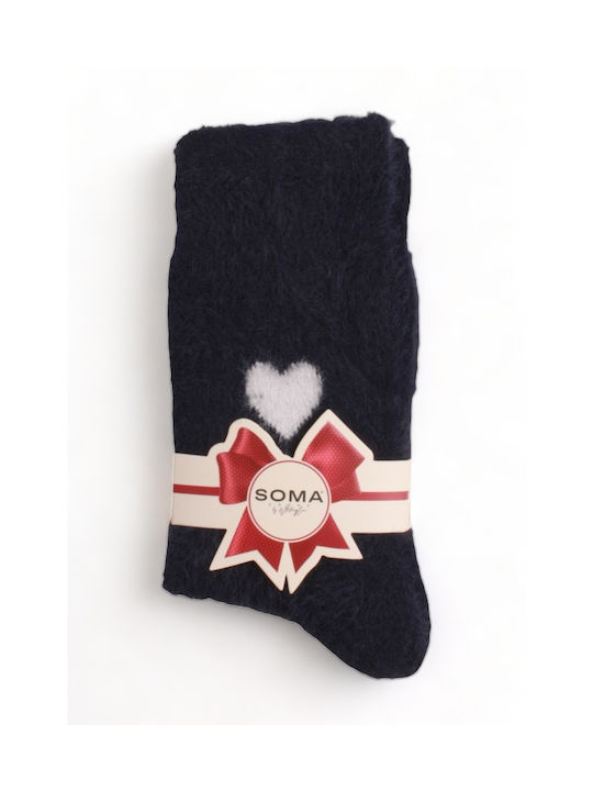 Soma Socks Γυναικείες Κάλτσες Μαύρο