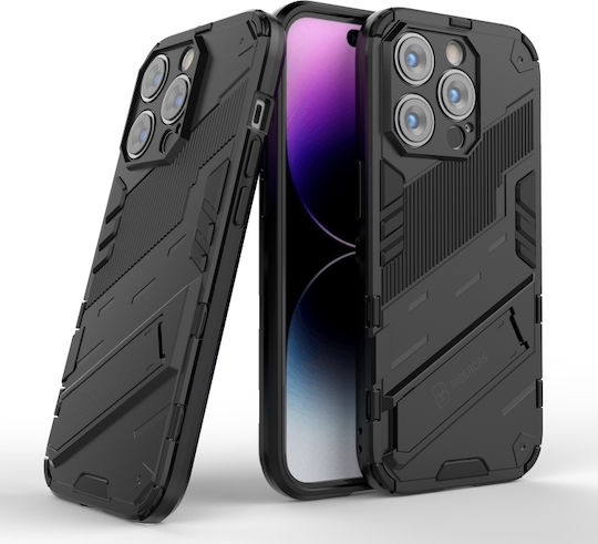 Bbr Steel Αντικραδασμική Back Cover Πλαστικό Μαύρο (i-PHONE 15 PRO MAX)
