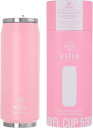 Estia Travel Cup Save the Aegean 500ml Blossom Rose Estia Travel Cup Save the Aegean 500ml Blossom Rose
