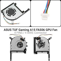 Ανεμιστηράκι για Laptop ASUS TUF Gaming A15 FA506 F547