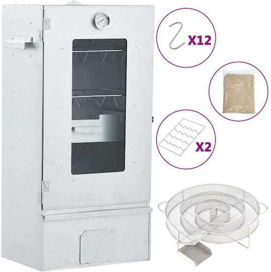 vidaXL Raucher mit Cold Smoke System