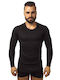 Kota 2006 Bluza termica pentru barbati cu maneci lungi Negru