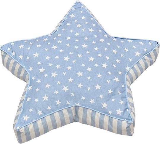 Mother Baby Декоративна Възглавница за Люлка Stars Син 55x55см